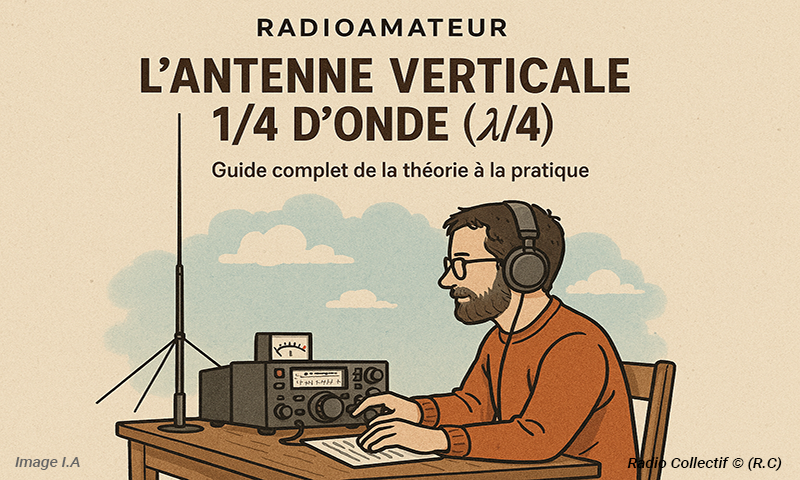 Antenne Verticale 1/4 onde